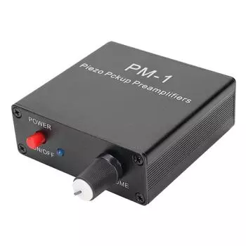 Пьезоэлектрический предусилитель звукоснимателя, компактный поверхностный монтаж, перезаряжаемый гитарный предусилитель звукоснимателя с низким