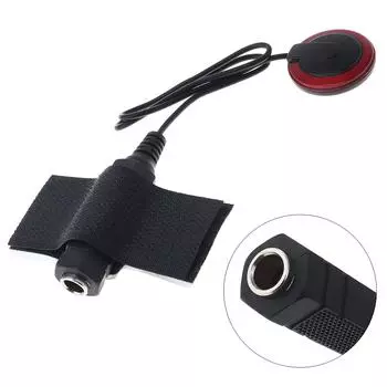 Пьезогитара, микрофон, звукосниматель, зажим, струнный инструмент