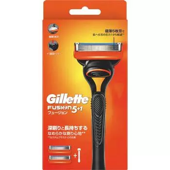 P&G Japan Gillette Fusion держатель ручной с 2 сменными лезвиями Держатель для мужских бритв Держатель для мужских бритв
