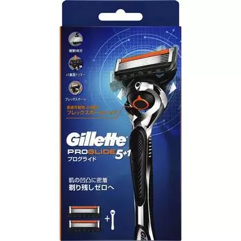 P&G Japan Gillette ProGlide FlexBall Manual Holder с 2 сменными лезвиями Holder for Men Razors for Men Holder for Men