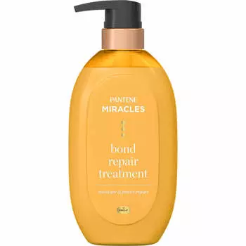 P&G Japan Pantene Miracles Bond Repair Series Увлажняющий и восстанавливающий лечебный дозатор 440 г Шампунь/кондиционер (премия) После мытья шампунем слегка промокните волосы.