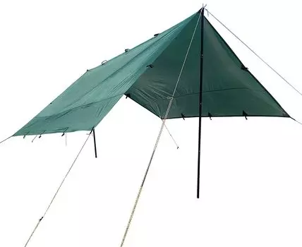 P pegoo Free Tarp x Square Tarp Outdoor (4m 4m) Tarp/Open зелёный