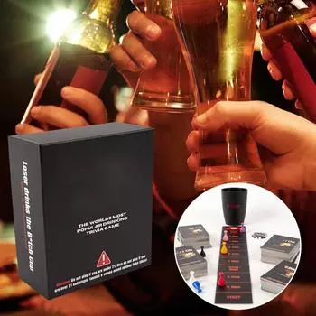 Пьяные и играющие в простые карточные игры, товары для вечеринок и веселые карточные игры One Size