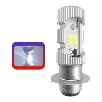 Pa15D 1 светодиодная лампа для фар мотоцикла Pa15D H6 светодиодная фара для мотоцикла с высокой яркостью, одинарный прожектор, передняя фара