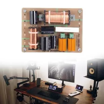 PA280 2-полосные кроссоверы Делитель частоты 800–1200 Вт для 15-дюймового делителя высоких/низких частот, 2-блочные разветвители A