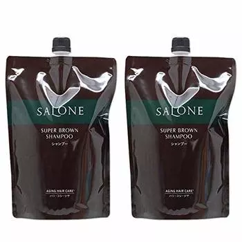 Pacific Products Salone Super Brown Шампунь 800 мл Сменный блок x 2 комплекта