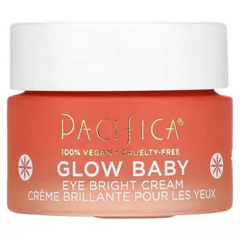 Pacifica, Glow Baby, крем для век, без отдушек, 0,5 жидких унций (15 мл)