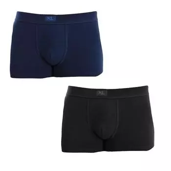 Pack-2 Базовые боксеры из дышащей ткани KL2013 мужские L разноцветные