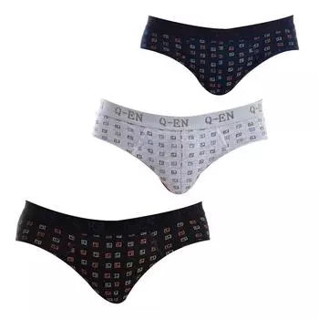 Упаковка из 3 трусов с принтом 504 для мужчин L разноцветный