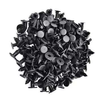 Pack of 100 Auto Retainer Clip Professional Splashguard Fastener Screw