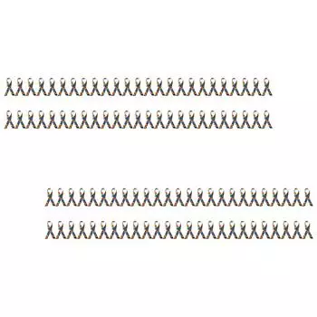 Pack of 100 Colorful Puzzle Pieces Lapel Pins for Autisms Awareness Sturdy Polyester Brooches for Men and Women