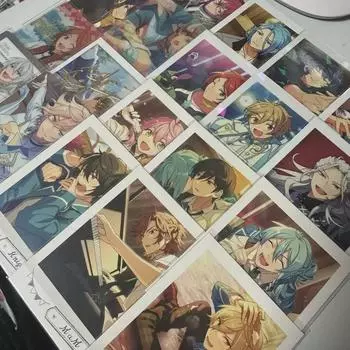 Pack Of 20) Ansta Pasha Parachutes 5th Anniversary Clear Card Metal Card