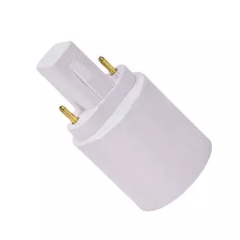 Pack of 5 G23 to E26/E27 Bulb Socket Converters for Home Office Lighting Adjustable Angle Copper Cores Lamp Adapter