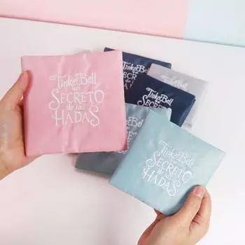 Package Cotton Mini Wallet Towel Pad Napkin Storage Bag Sanitary Napkin Bag Holder Purse 1 серый