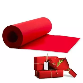 Packing Material Red Kraft Paper Roll Bouquet Paper Packing Paper Flower Packaging красный
