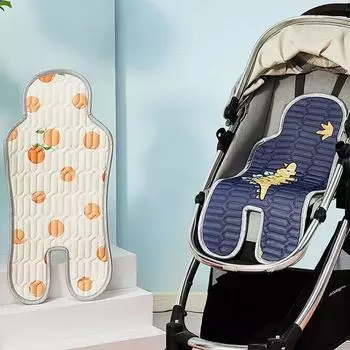 Pad Baby Seat Cushion Baby Stroller Cushion Trolley Mattress Pushchair Car Mat Stroller Accessories E
