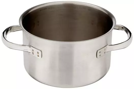 PADERNO Pot Stainless Steel Italy AHV8718 Half-bodied (No Lid) 1007-18 18-10