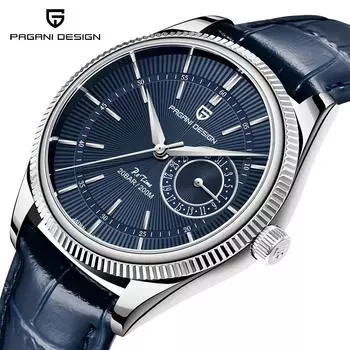 Pagani Design Новые роскошные мужские часы TOP Brand с коробкой Водонепроницаемые мужские кварцевые часы 200M