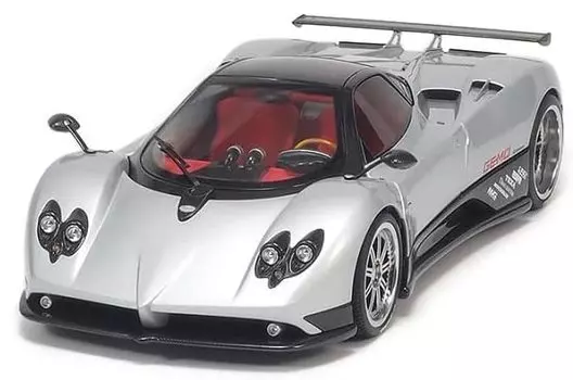 Pagani Zonda F 2005 Grigio Mercurio в масштабе готового миниавтомобиля 850401001 [Почти настоящий] - - 1/18 серебряный