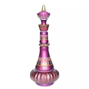 Пагода тыквы, модель из смолы, настольные поделки, имитация бутылки эльфа, орнамент, фиолетовая бутылка Джинни, бутылка джинна, украшение для дома и комнаты