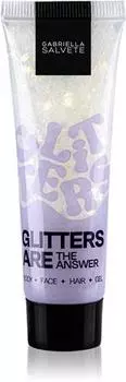 paillettes visage, corps et cheveux TU прозрачный