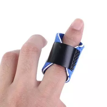 Pain Mallet Finger Brace Finger Fixation Splint Finger Posture Corrector Finger Splint Brace синий
