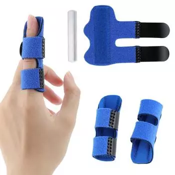 Pain Relief Trigger Finger Fixing Splint Straighten Brace Adjustable Sprain Dislocation Fracture Finger Splint Corrector Support