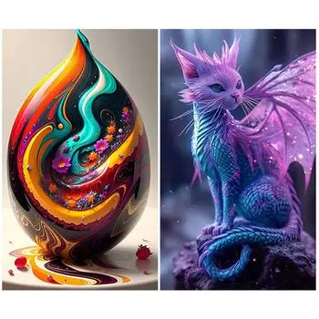 Paint By Numbers Kit On Canvas DIY Oil Art Ornaments Picture Home Decor30x50cm A001