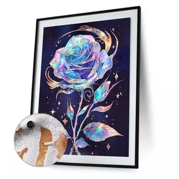 Paint By Numbers Kit On Canvas DIY Oil Art Rose Picture Home Wall Decor # H4357