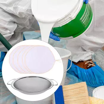 Paint Strainer,Stainless Steel Fine Mesh Screen,Easy to Clean,Airless Spray Tool Funnel for