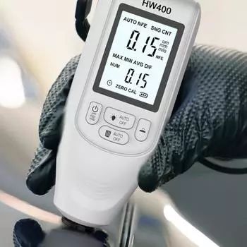Paint Thickness Gauge Professional Coating Thickness Gauge Industrial High Precision Paint Thickness Meter With LCD Display чёрный