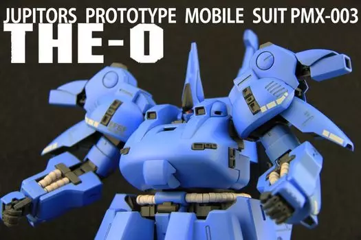 Painted finished product MG 1/100 PMX-003 THE-O