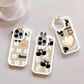 Чехол для телефона с рисунком элементов живописи Monster Lens Phone Shell Мягкий защитный чехол для Samsung Samsung A02S