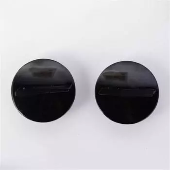 Pair Motorcycle Helmet Visor Parts Base Shield Cover Black For LS2 OF562 Airflow