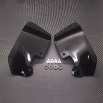 Pair Motorcycle WindScreen Airflow Deflector Wind For BMW ADV 2004-2012