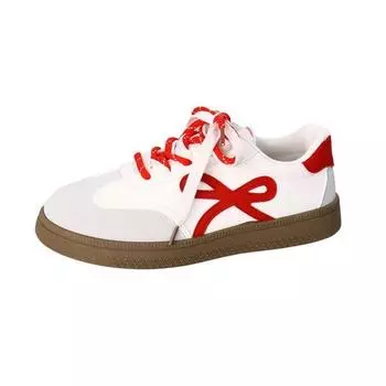 pair of shoelaces trendy women s shoes new color matching versatile sports shoes large size casual 36