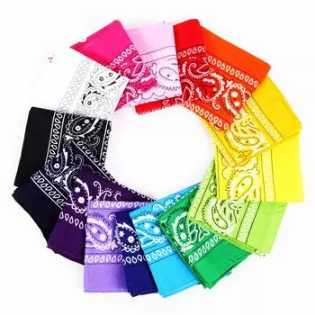 Paisley Set of 55cm x 55cm [g-netshop] Bandanas, 15,