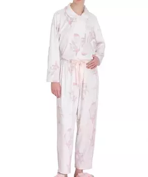 Пижамный комплект Snow Smoothie Cat Shirt Pajamas White [Narue] Womens белый