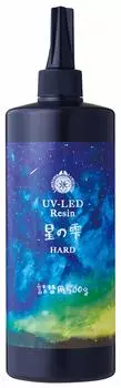 Pajico Resin Liquid, большая емкость, смола Star Drop, твердый тип, 500 г, прозрачный, сделано в Японии, 403242, УФ-светодиод