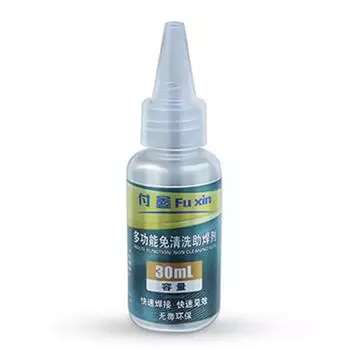 Пайка аккумуляторных электродов Чистая бесплатная пайка флюсом Помощь в пайке металлов 30ML