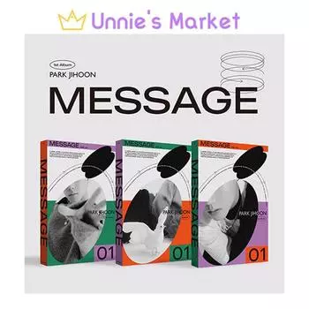 Пак Джихун — первый альбом MESSAGE + бесплатный подарок Random,No poster