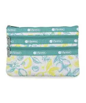 Пакет 3ZIP Fresh Lime [LeSportsac] [Официальный] COSMETIC/7158