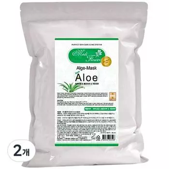 Пакет для альгинатного моделирования Medi Flower Aloe, 1 упаковка, 2 шт.