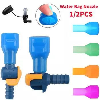 Пакет для гидратации, насадка для мешка с водой, мундштук, силиконовая насадка для гидратации с выключателем, насадка для мешка с водой, аксессуар для езды на велосипеде CHINA