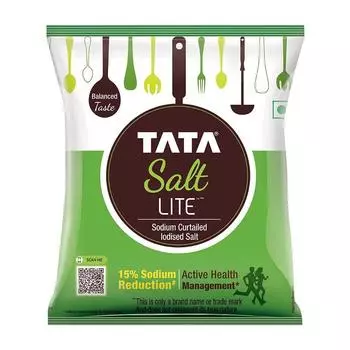 Пакет из 2 – Tata Salt Lite (Соль с низким содержанием натрия) (2,2 фунта каждый)