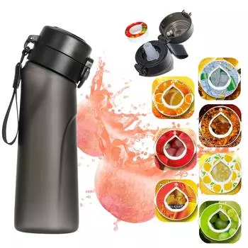 Пакет капсул со вкусом бутылки с водой | Аксессуары Бутылка для ароматизированной воды S Тартерный набор Вкусовые капсулы One Size чёрный