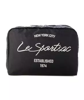 Пакет ОЧЕНЬ БОЛЬШОЙ ПРЯМОУГОЛЬНЫЙ Deep Sea Script Cosmetic [LeSportsac] [Официальный] COSMETIC/7121