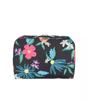 Пакет ОЧЕНЬ БОЛЬШОЙ ПРЯМОУГОЛЬНЫЙ Wildflower Water Color [LeSportsac] [Официальный] КОСМЕТИЧЕСКИЙ/7121