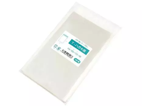 Пакет OPP для конверта с тиражом 1000 штук для открыток, скотч, Япония, 105x155 мм, Т-образные открытки