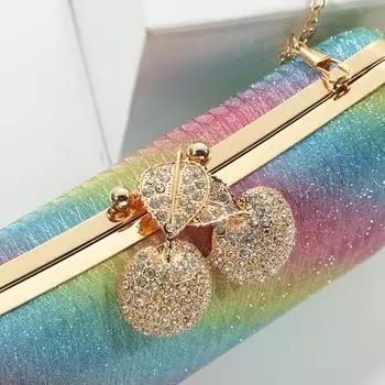 Пакет постепенное изменение ужина, женский замок металлический вечерний подарок по требованию ужин-мешок